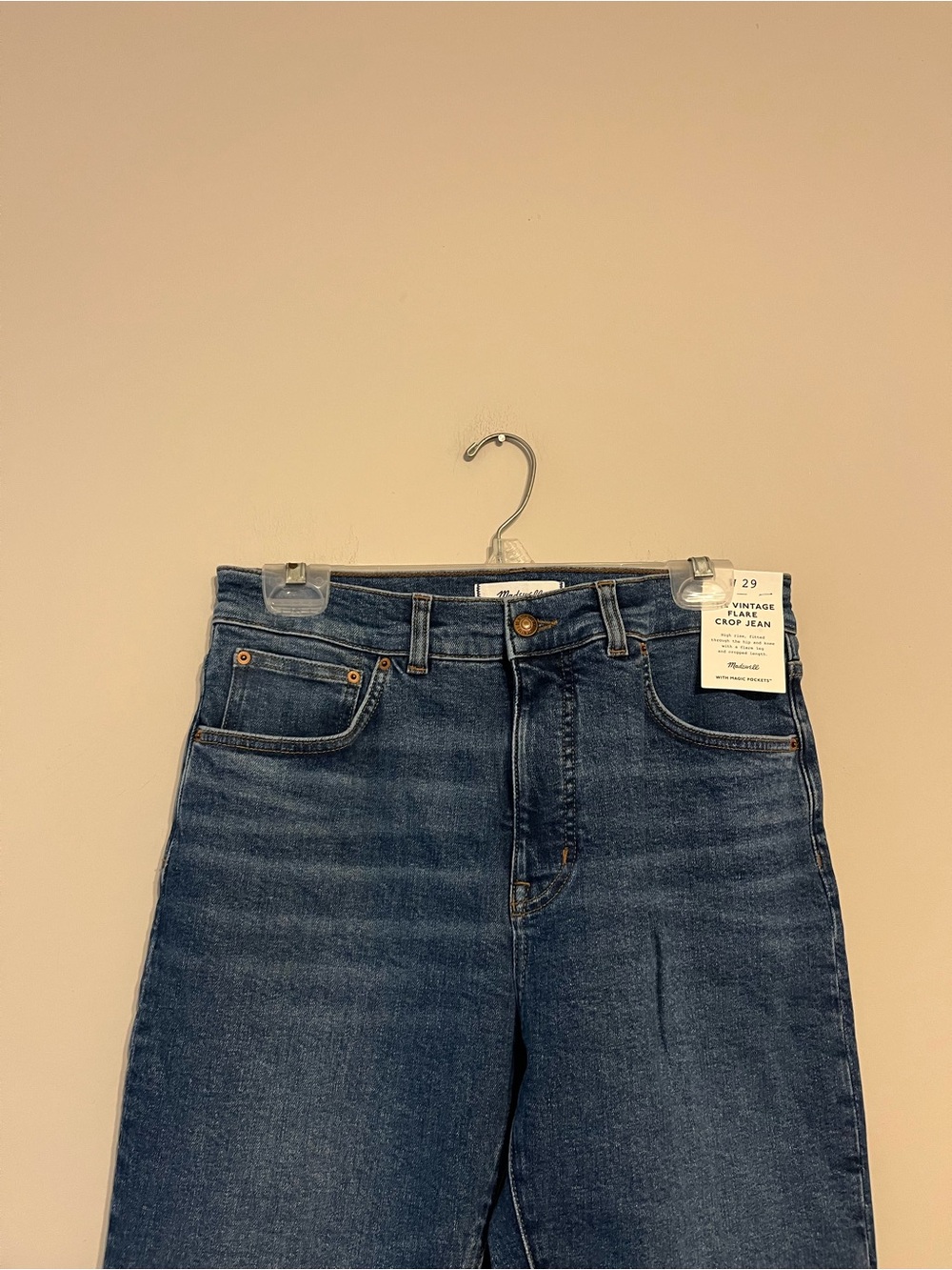 Madewell The Vintage Flare Crop Jean in
Larkwood Wash Size 29 - Picture 7 of 13